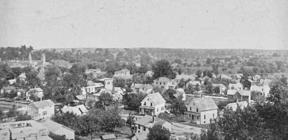 old arial picture of sheboygan falls